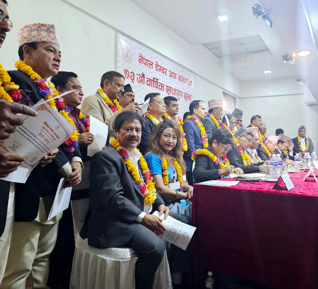 नेपाल चेम्बर अफ कमर्स मा कार्यकारी सदस्यमा मनोनित, श्रीमती स्वरुपा श्रेष्ठलाई  हार्दिक बधाई ।